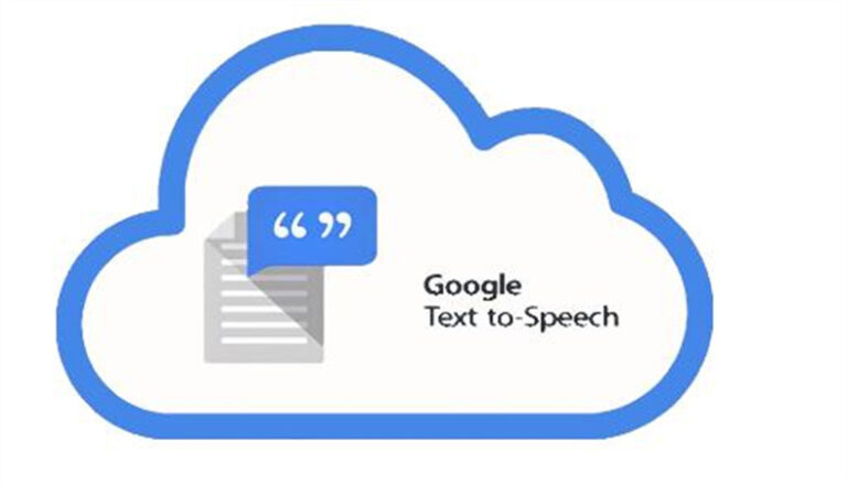 Google Text-to-Speech: Speech and Audio.